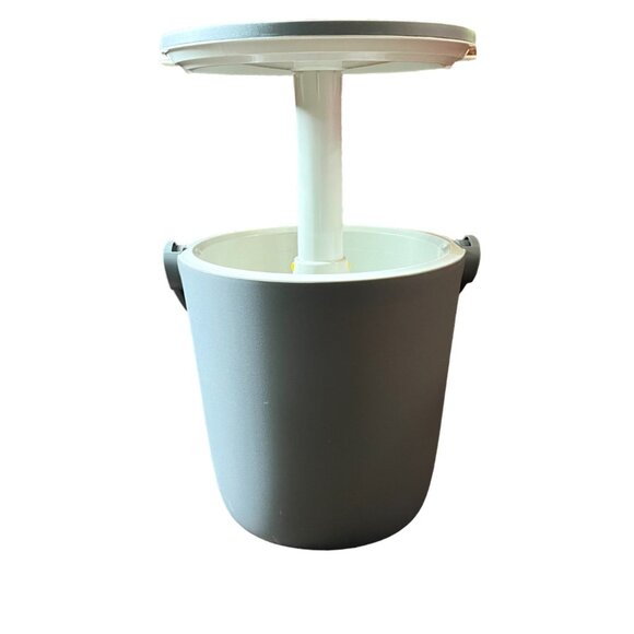 Keter Gray & White Portable Picnic Cooler Table, 13.5" x 15" - Picture 4 of 13